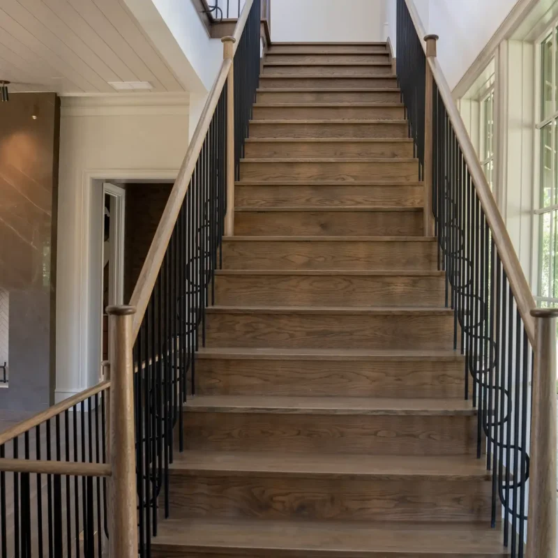 Burton Community Custom Staircase and Moulding