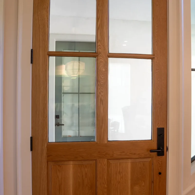 White Oak Custom Front Door by Magbee